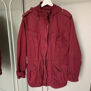 Talula Burgendy Jacket